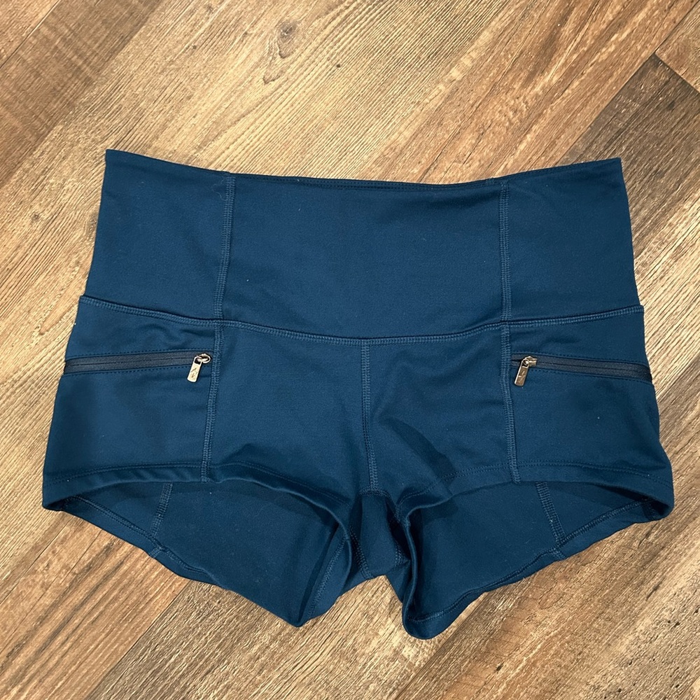 POPFLEX Hi- Lo Booty Shorts